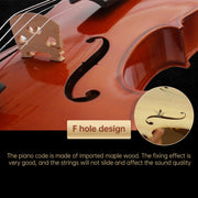 Violino acustico 4/4 a grandezza naturale Violino in legno massello fatto a mano, Violin