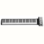 Pianoforte elettronico con tastiera morbida portatile arrotolabile flessibile a 61 tasti con altoparlanti, 61 Keys