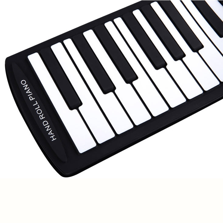 Pianoforte elettronico con tastiera morbida portatile arrotolabile flessibile a 61 tasti con altoparlanti, 61 Keys