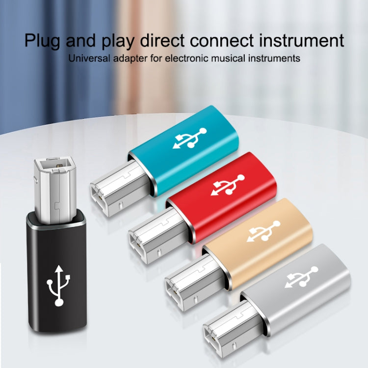 Adattatore universale da tipo C femmina a MIDI maschio per strumenti musicali elettronici