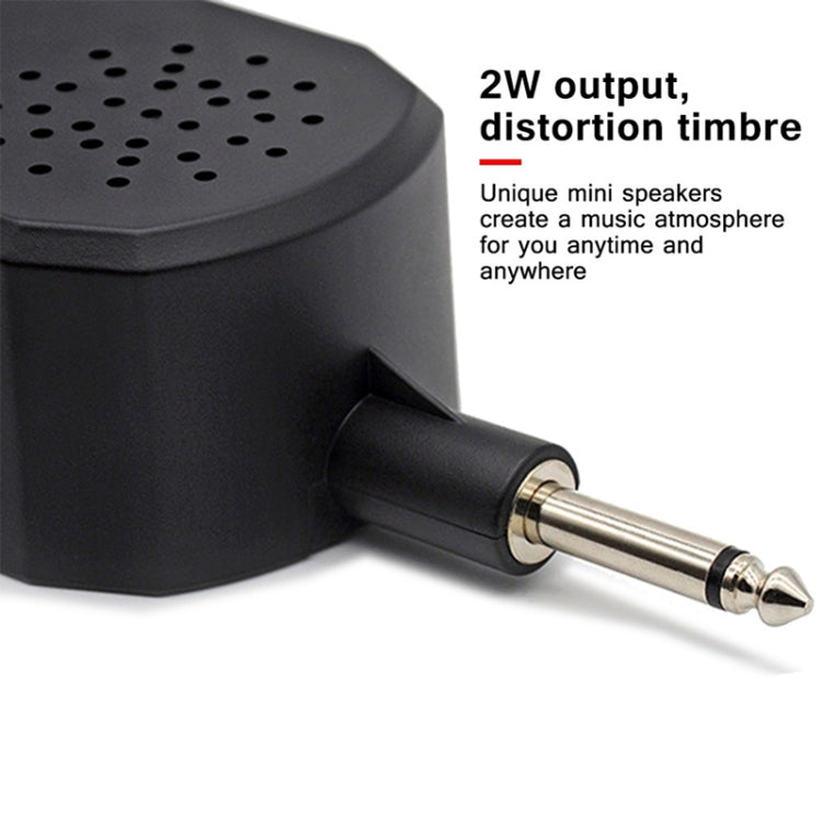 JOYO JA-01 amplificatore per chitarra di grande volume da 2 W mini altoparlanti portatili per basso per chitarra elettrica con timbro di distorsione, supporto MP3/auricolare, JA-01
