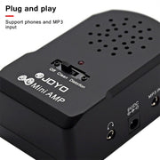 JOYO JA-01 amplificatore per chitarra di grande volume da 2 W mini altoparlanti portatili per basso per chitarra elettrica con timbro di distorsione, supporto MP3/auricolare, JA-01