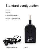 JOYO JA-01 amplificatore per chitarra di grande volume da 2 W mini altoparlanti portatili per basso per chitarra elettrica con timbro di distorsione, supporto MP3/auricolare, JA-01