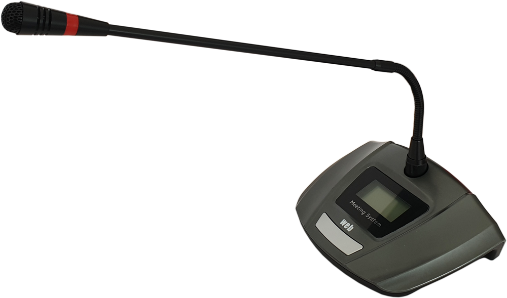 Microfono UHF wireless da tavolo U-712H kit da 2 MIC024