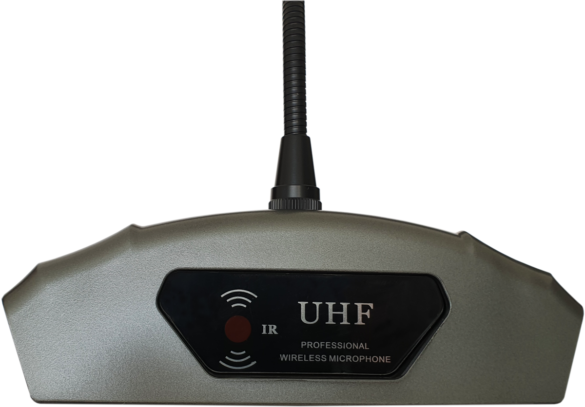 Microfono UHF wireless da tavolo U-712H kit da 2 MIC024