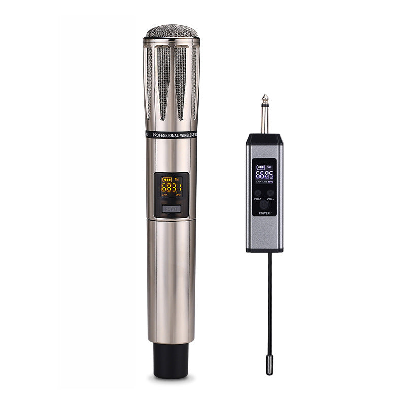 Microfono wireless ricaricabile UHF WF2024-1 MIC032