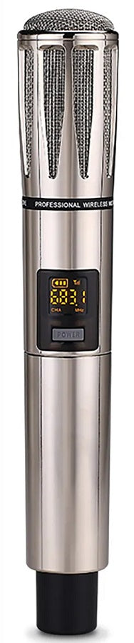 Microfono wireless ricaricabile UHF WF2024-1 MIC032