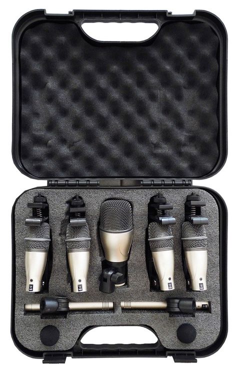 Kit 7 microfoni per batteria e studio musicale