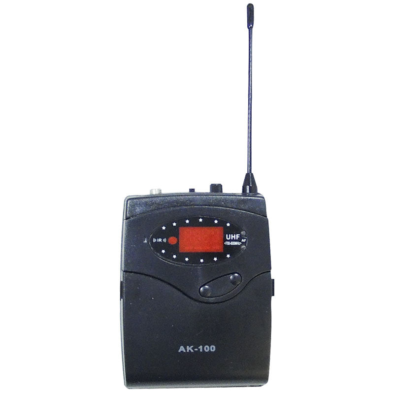 Radiomicrofono Archetto/cravatta UHF AK-100