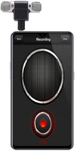Microfono stereo snodabile 90° jack 3.5mm 4 poli per smartphone e tablet MIC072