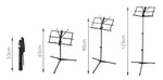 Leggio pieghevole per spartiti con base tripode 5901785361803 00001307 MIC553