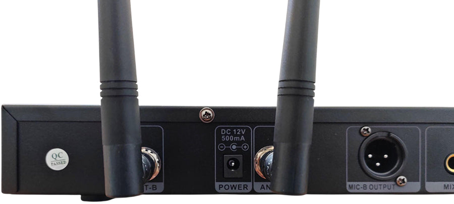 Microfono UHF wireless kit da 2 8055598010186 MIC566