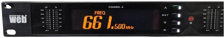 Microfono UHF wireless kit da 2 8055598010186 MIC566