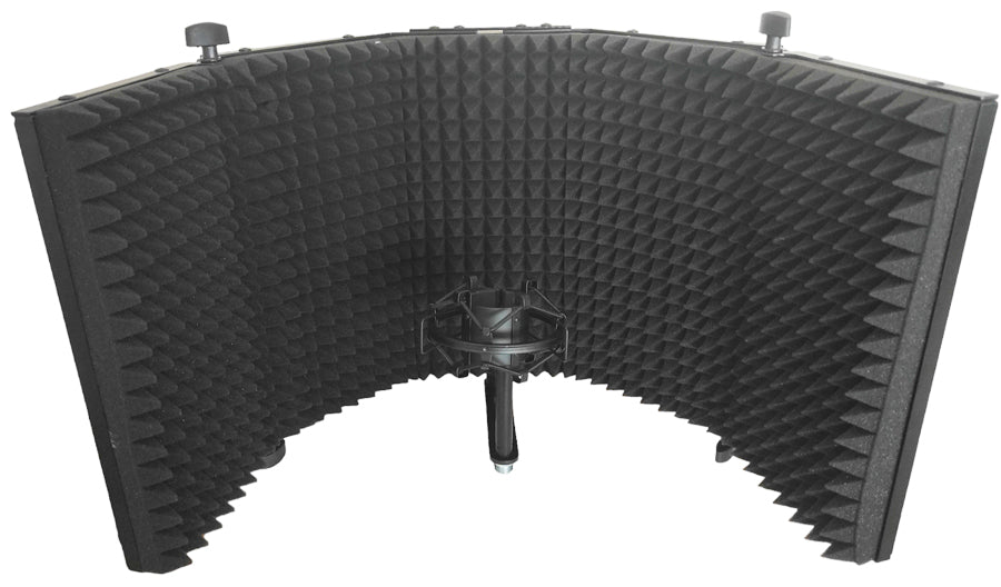 Pannello fono assorbente per microfoni 5 scomparti MIC588