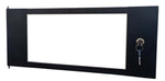 Porta in vetro temperato da 3 mm con serratura per armadio rack da 6U E9265