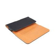 Custodia / marsupio in pelle PU con vibrazione verticale universale Litchi Texture per Xiaomi e smartphone da 6,4 pollici