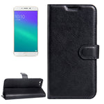 Per OPPO R9s Plus Custodia in pelle con chiusura orizzontale con texture Litchi con fibbia magnetica, supporto, slot per carte e portafoglio, For OPPO R9s Plus