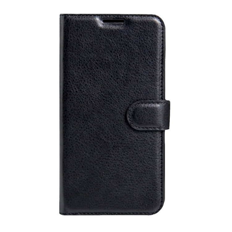 Per OPPO R9s Plus Custodia in pelle con chiusura orizzontale con texture Litchi con fibbia magnetica, supporto, slot per carte e portafoglio, For OPPO R9s Plus