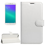 Per OPPO R9s Plus Custodia in pelle con chiusura orizzontale con texture Litchi con fibbia magnetica, supporto, slot per carte e portafoglio, For OPPO R9s Plus