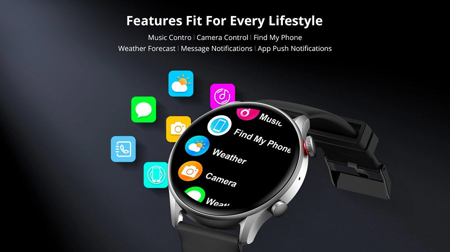Smartwatch Riversong Motive 6C Pro grigio siderale 6975222042135 GSM176015 MOB1070