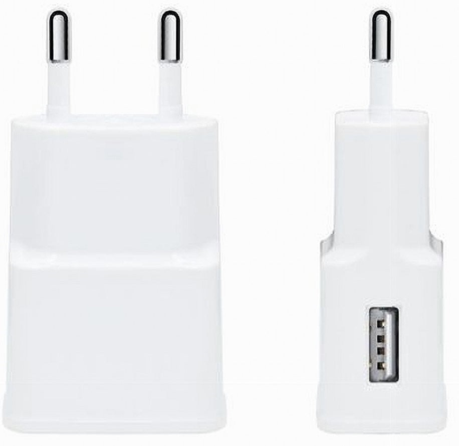 Caricabatterie USB bianco 5V 2.1A CA-S009 MOB1115