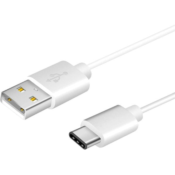 Cavo di ricarica e sincronizzazione USB type C 1.2m bianco