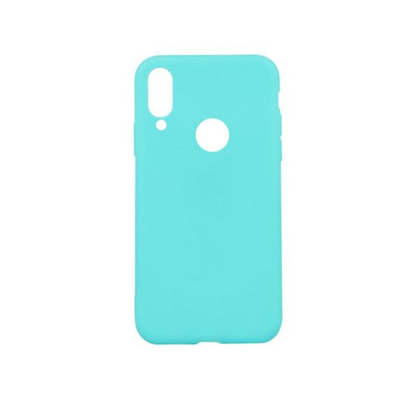 Cover per Huawei P20 Lite in silicone TPU opaca Azzurra