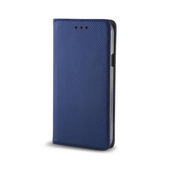 Custodia per Samsung Galaxy S9 FLIP ecopelle Blu navy chiusura magnetica