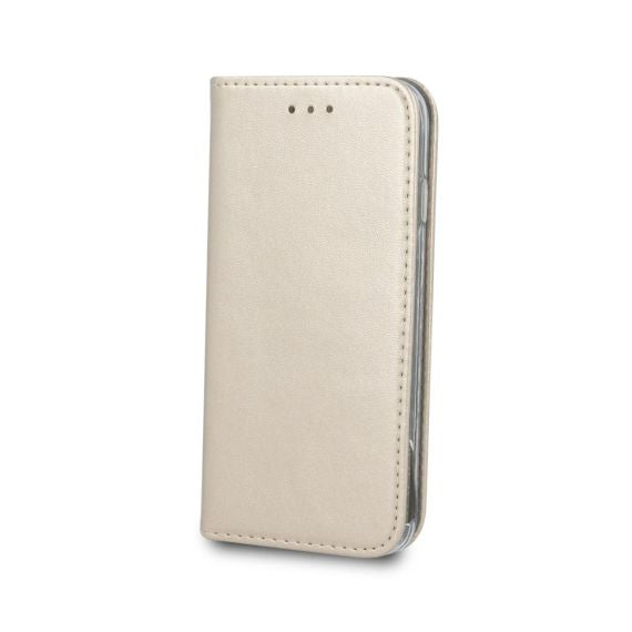 Custodia per Samsung Galaxy S10e FLIP ecopelle Oro chiusura magnetica