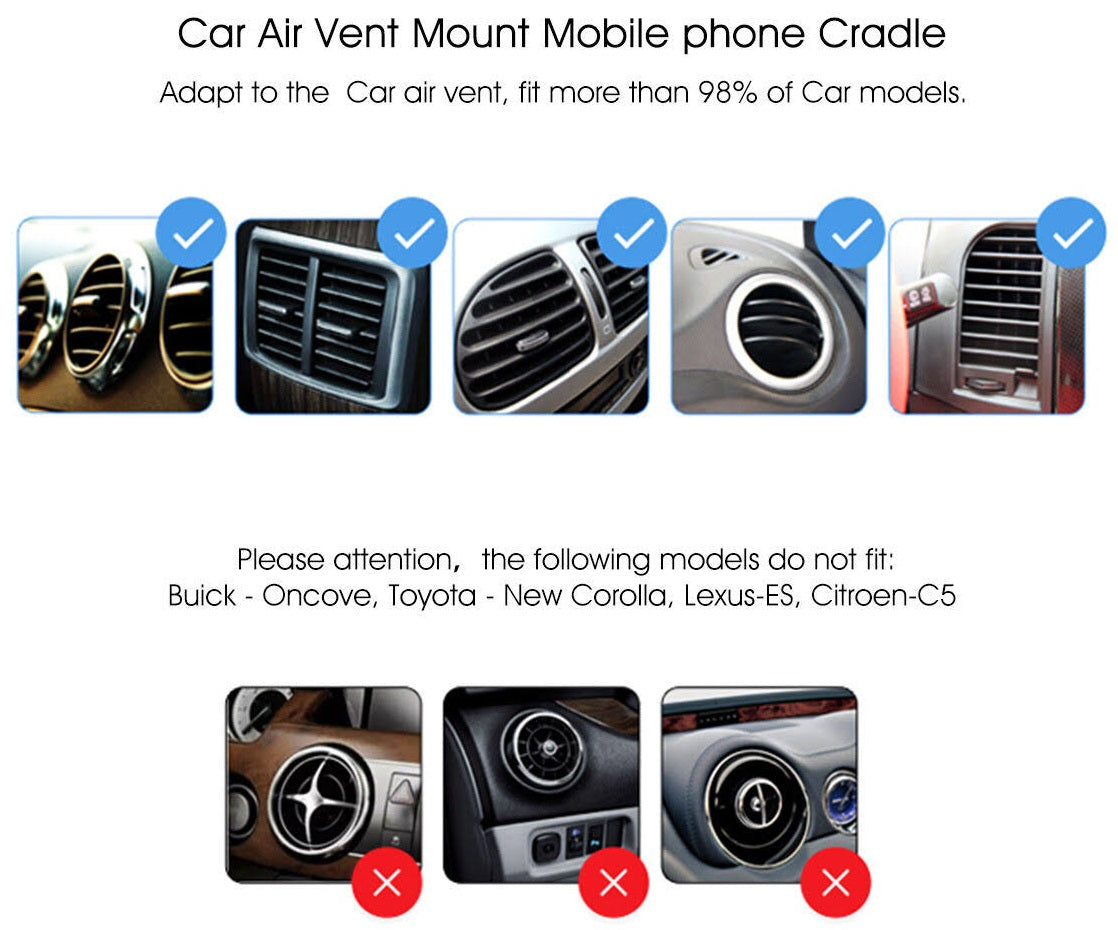 Supporto smartphone universale per auto - vari colori 8067538013850 MOB735