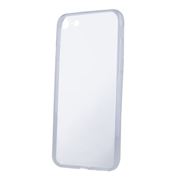 Cover per Samsung A6 Plus in silicone trasparente fumo Ultra Slim 0.3mm