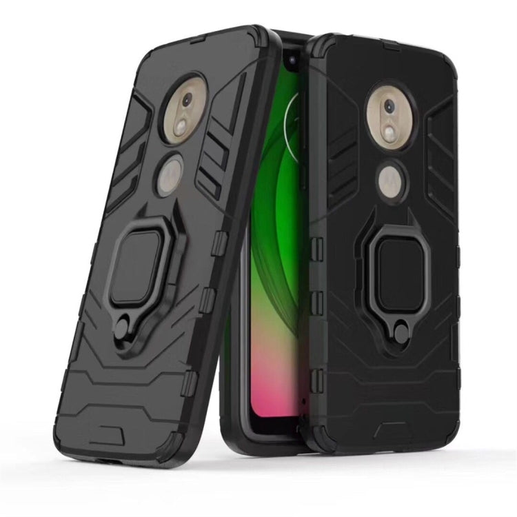 Custodia protettiva antiurto PC + TPU per Motorola Moto G7 Play, con supporto ad anello magnetico, For Motorola Moto G7 Play
