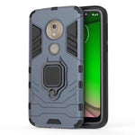 Custodia protettiva antiurto PC + TPU per Motorola Moto G7 Play, con supporto ad anello magnetico, For Motorola Moto G7 Play