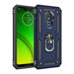 Custodia protettiva Armor antiurto in TPU + PC per Motorola Moto G7 Power, con supporto per rotazione di 360 gradi, For Motorola Moto G7 Power