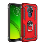 Custodia protettiva Armor antiurto in TPU + PC per Motorola Moto G7 Power, con supporto per rotazione di 360 gradi, For Motorola Moto G7 Power