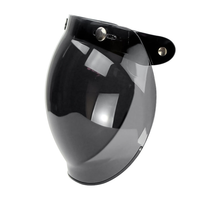 Soman Visiera per casco moto Bubble Visiera aperta Visiera per casco Parabrezza con cornice trasparente