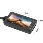 MT-80 DVR doppia fotocamera per moto con video HD grandangolare da 3,0 pollici e 140 gradi, supporto scheda TF (massimo 32 GB), MT-80