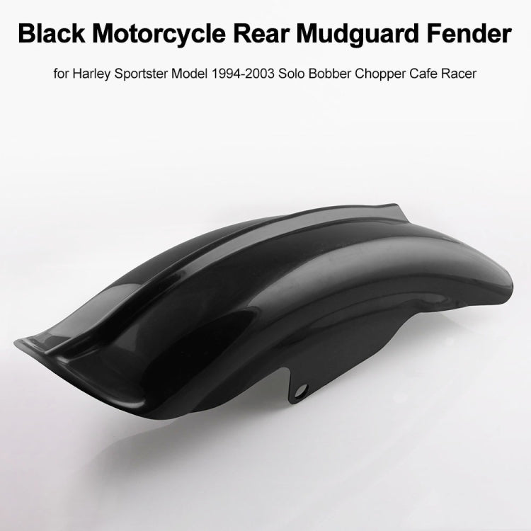 MB-WE001 Parafanghi posteriori modificati per moto ABS Parafango posteriore per Harley Davidson 883 XL1200, For Harley Davidson 883 XL1200