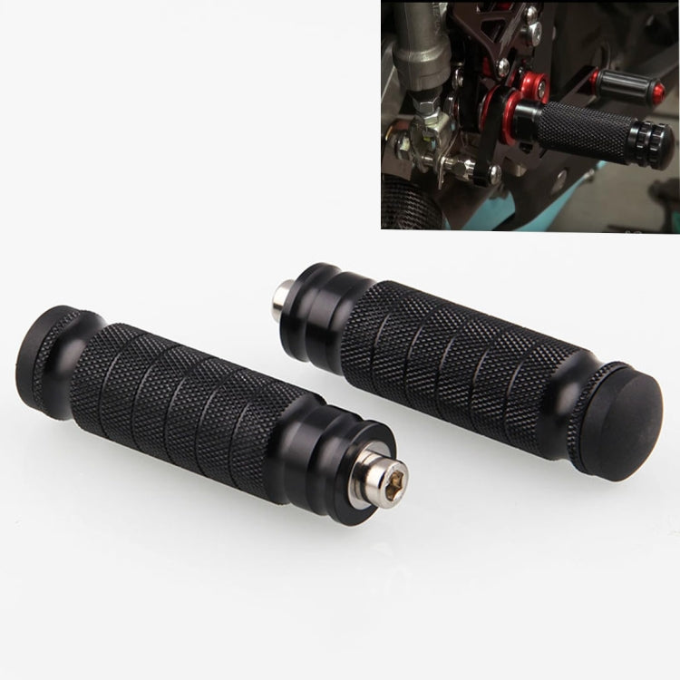 MB-BF001-BK Pedale del sedile posteriore modificato universale per moto, una coppia, MB-BF001-BK