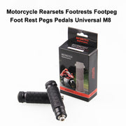 MB-BF001-BK Pedale del sedile posteriore modificato universale per moto, una coppia, MB-BF001-BK