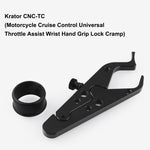 MB-OT312-BK Set di clip fissi per maniglia ausiliaria in alluminio modificato per moto universale, MB-OT312-BK
