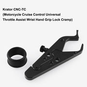 MB-OT312-BK Set di clip fissi per maniglia ausiliaria in alluminio modificato per moto universale, MB-OT312-BK