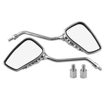 MB-MR011 Set di specchietti retrovisori a mano scheletrati universali in ABS modificati per moto, Universal Skeleton Hand