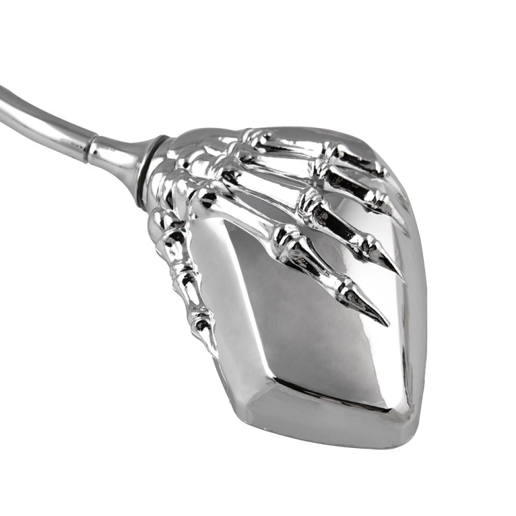MB-MR011 Set di specchietti retrovisori a mano scheletrati universali in ABS modificati per moto, Universal Skeleton Hand