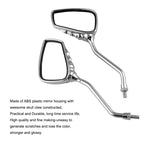 MB-MR011 Set di specchietti retrovisori a mano scheletrati universali in ABS modificati per moto, Universal Skeleton Hand