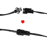 MB-MHL002 Accessori per la modifica del motociclo Striscia luminosa per casco incollabile universale