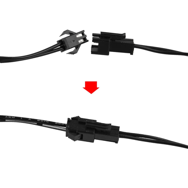 MB-MHL002 Accessori per la modifica del motociclo Striscia luminosa per casco incollabile universale