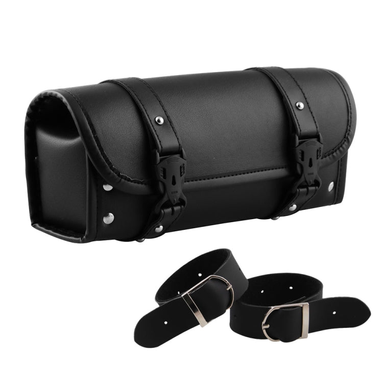 MB-OT012-BK Accessori per la modifica del motociclo Borsa porta attrezzi universale impermeabile in pelle PU, dimensioni: 30,5 x 12 x 9 cm, Waterproof Tool Bag