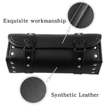 MB-OT012-BK Accessori per la modifica del motociclo Borsa porta attrezzi universale impermeabile in pelle PU, dimensioni: 30,5 x 12 x 9 cm, Waterproof Tool Bag