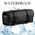 MB-OT012-BK Accessori per la modifica del motociclo Borsa porta attrezzi universale impermeabile in pelle PU, dimensioni: 30,5 x 12 x 9 cm, Waterproof Tool Bag
